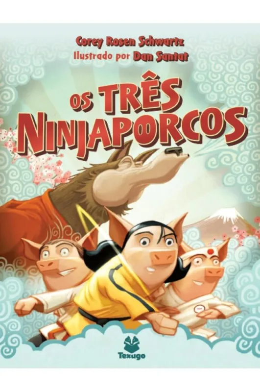 Os Três Ninjaporcos - LC - Livros