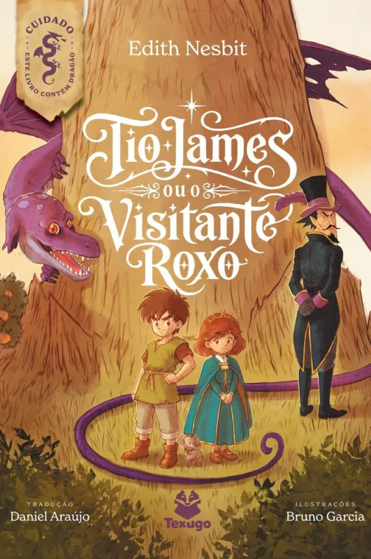 Tio James, Ou O Visitante Roxo - LC - Livros