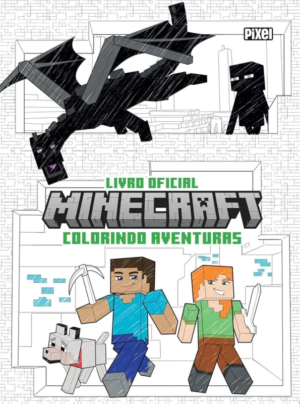 Minecraft: Livro De Colorir Oficial - LC - Livros