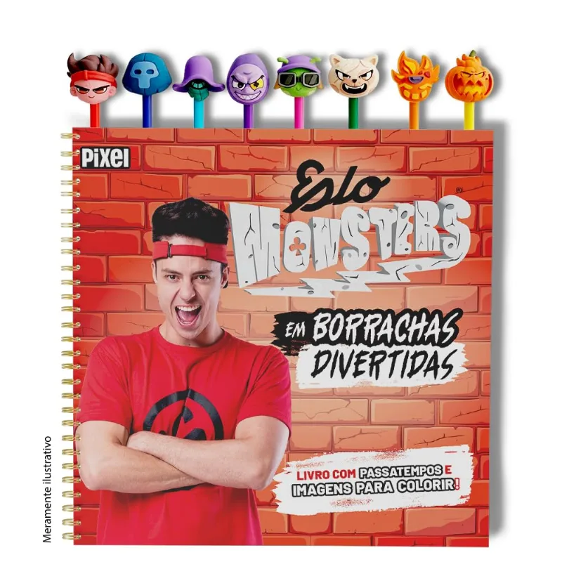 Elo Monsters Em Borrachas Divertidas