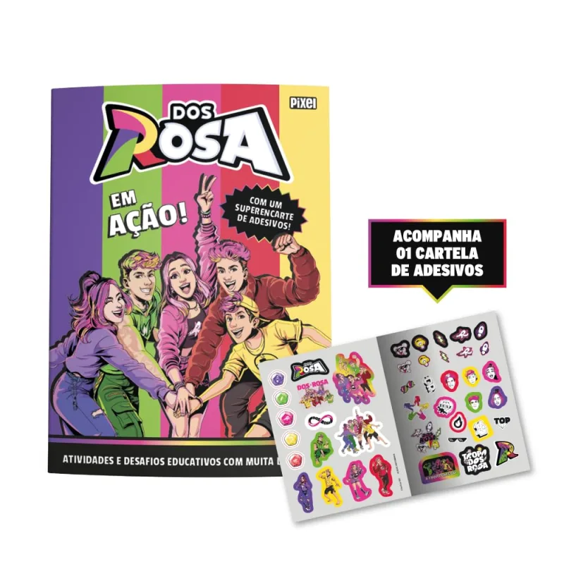 Dos Rosas: Em Ação! - LC - Livros