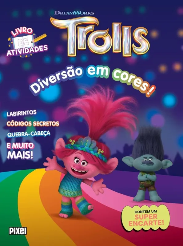 Trolls: Diversão Em Cores! - LC - Livros