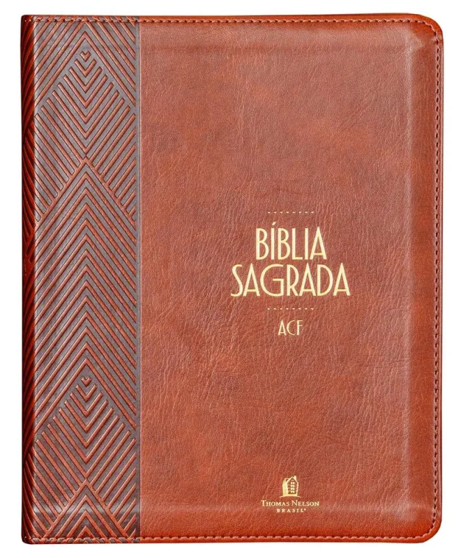 Bíblia Acf - Capa Marrom - LC