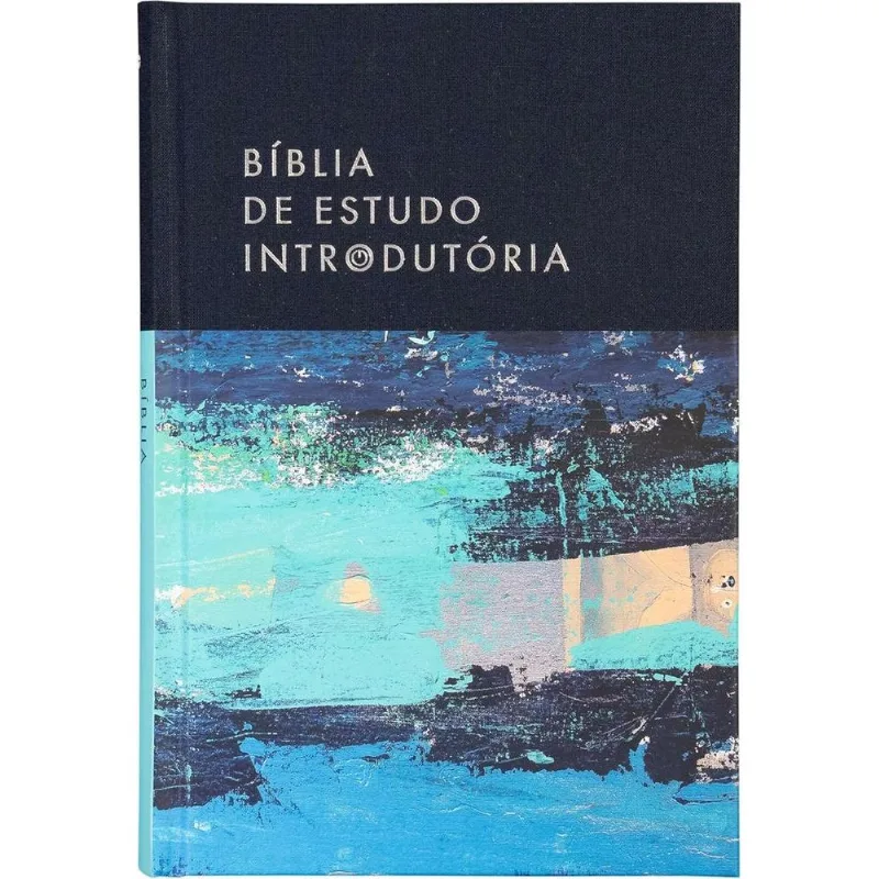 Bíblia De Estudo Introdutória Nvi - Capa Azul Lago