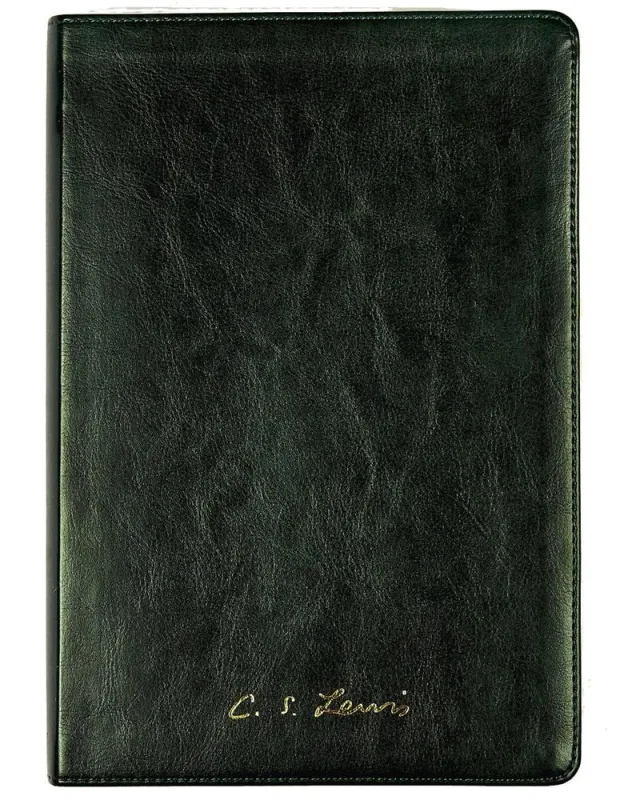 Bíblia Cs Lewis Naa - Couro-Soft Verde - LC - Livros