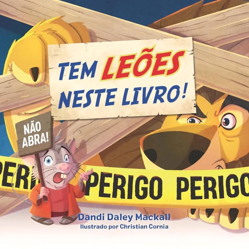 Tem Leões Neste Livro! - LC - Livros