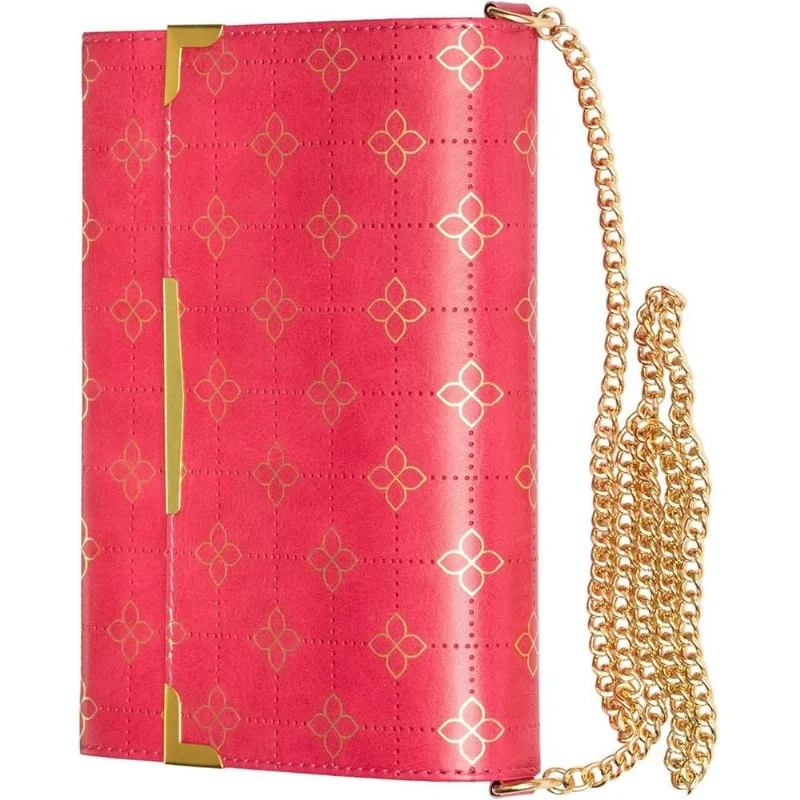 Bíblia Pocket Nvi - Capa Luxo - Carteira Rosa - Com Corrente - Thomas Nelson Brasil