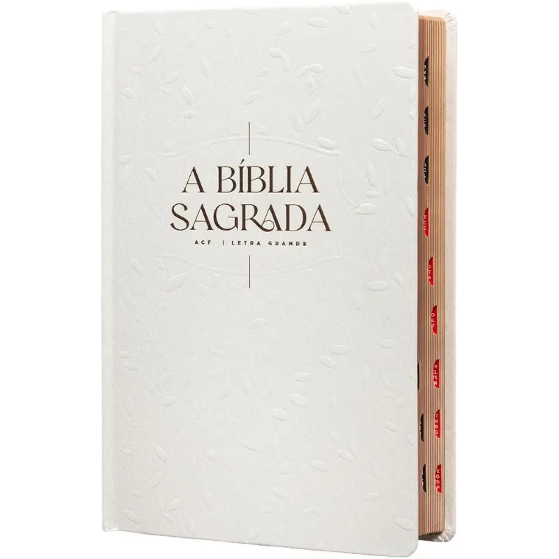 Bíblia Sagrada Acf - Letra Grande - Índice De Dedo - Capa Dura - Ramos