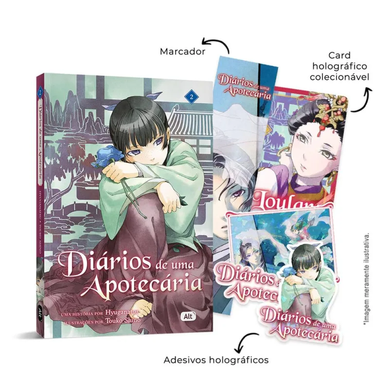 Diários De Uma Apotecária Light Novel Vol 2 Com Brindes - LC
