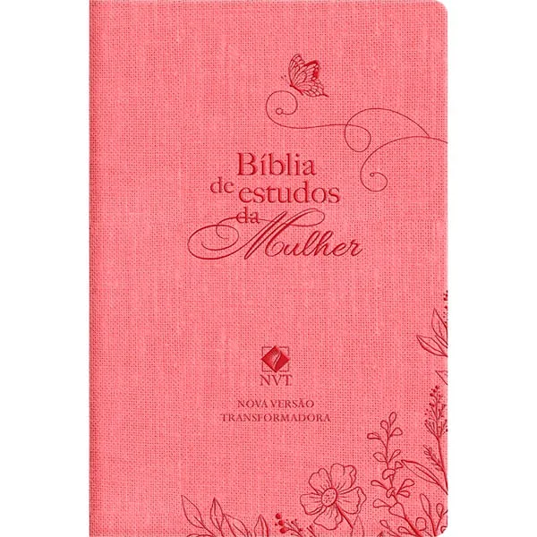 Biblia De Estudos Da Mulher - Rosa - LC - Livros
