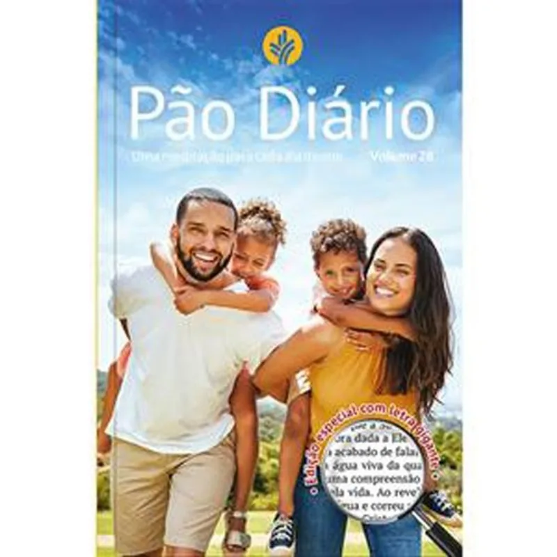 Livro Pão Diário Volume 28 Letra Gigante Famíia Pao Diario (MP)