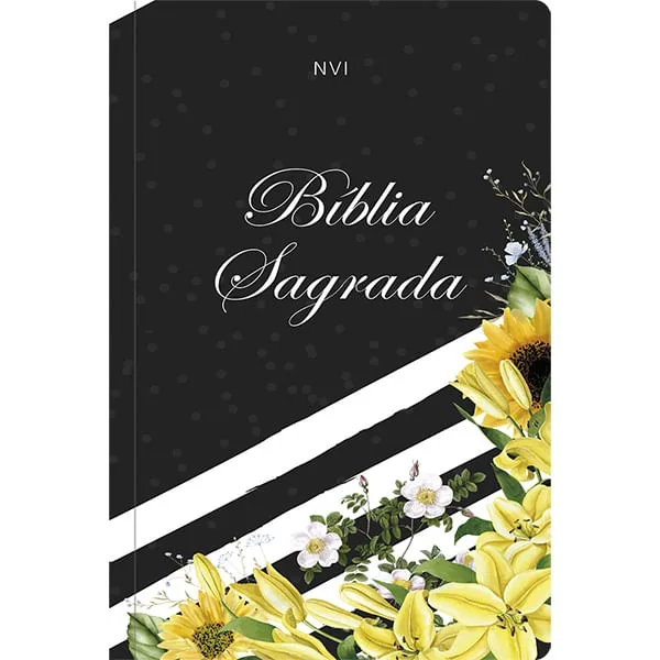 Bíblia Sagrada Nvi - Lírios Amarelos - LC