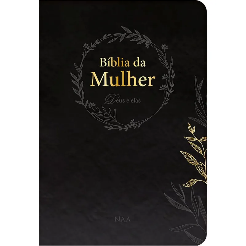 Bíblia Da Mulher Deus E Elas - Preta