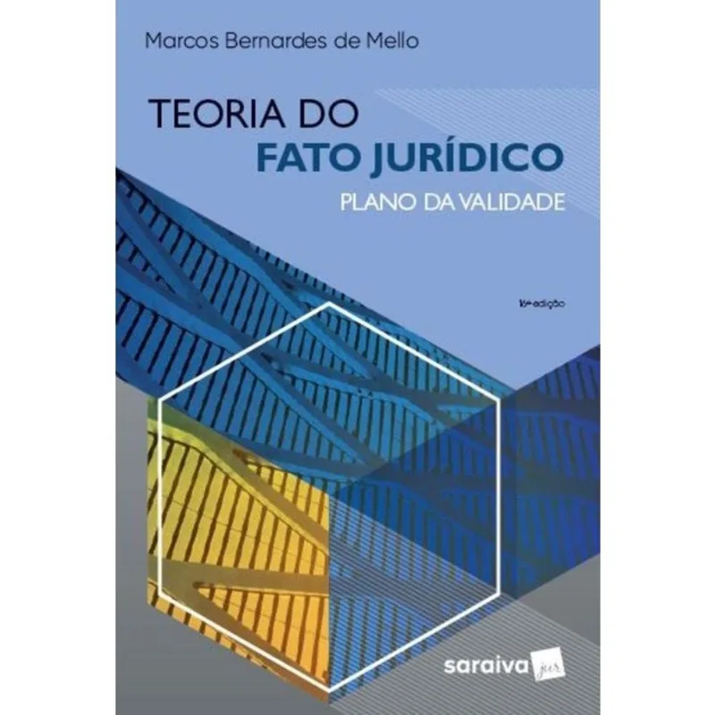 TEORIA DO FATO JURÍDICO: PLANO DA VALIDADE. 16. ED. SÃO PAULO: SARAIVA, 2022