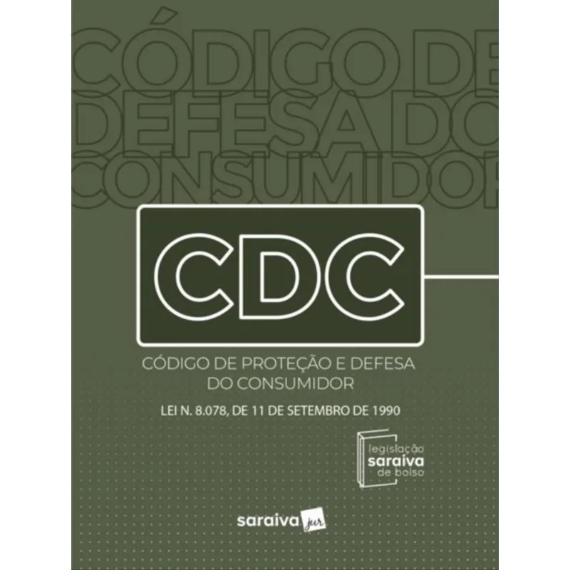 CÓDIGO DE DEFESA DO CONSUMIDOR - LEGISLAÇÃO SARAIVA DE BOLSO - 1ª EDIÇÃO 2023