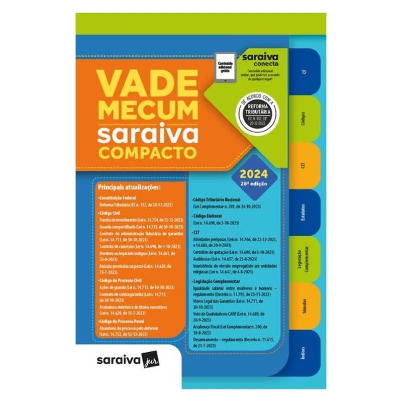 VADE MECUM COMPACTO - 28ª EDIÇÃO 2024