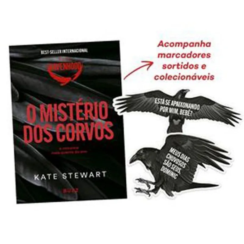 Livro O Mistério Dos Corvos Buzz Editora (MP)
