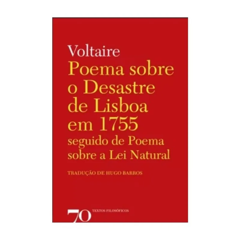 POEMA SOBRE O DESASTRE DE LISBOA EM 1755