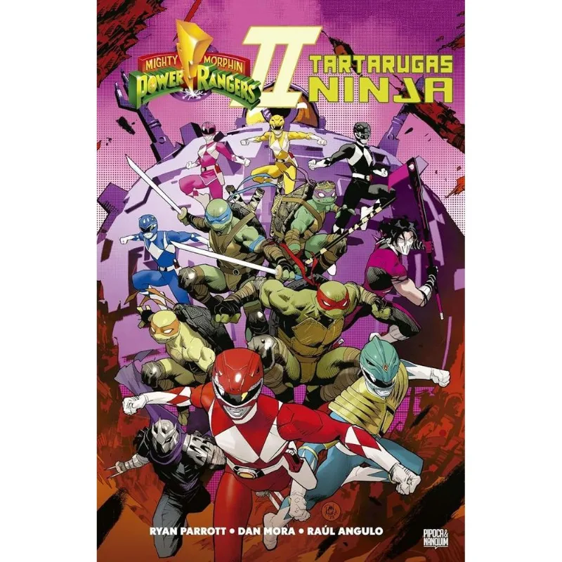 Power Rangers E Tartarugas Ninjas 2