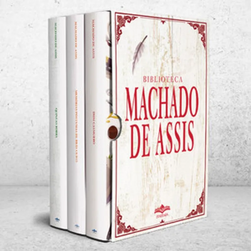 Biblioteca Machado de Assis - Box com 3 Livros