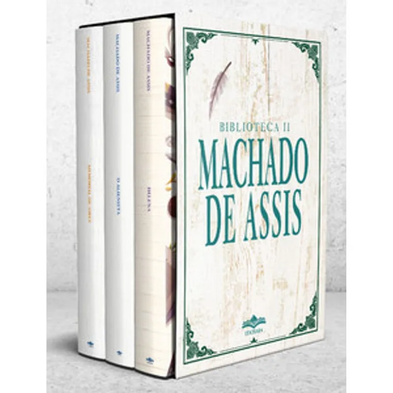 Biblioteca Machado de Assis Volume 02 - Box com 3 Livros