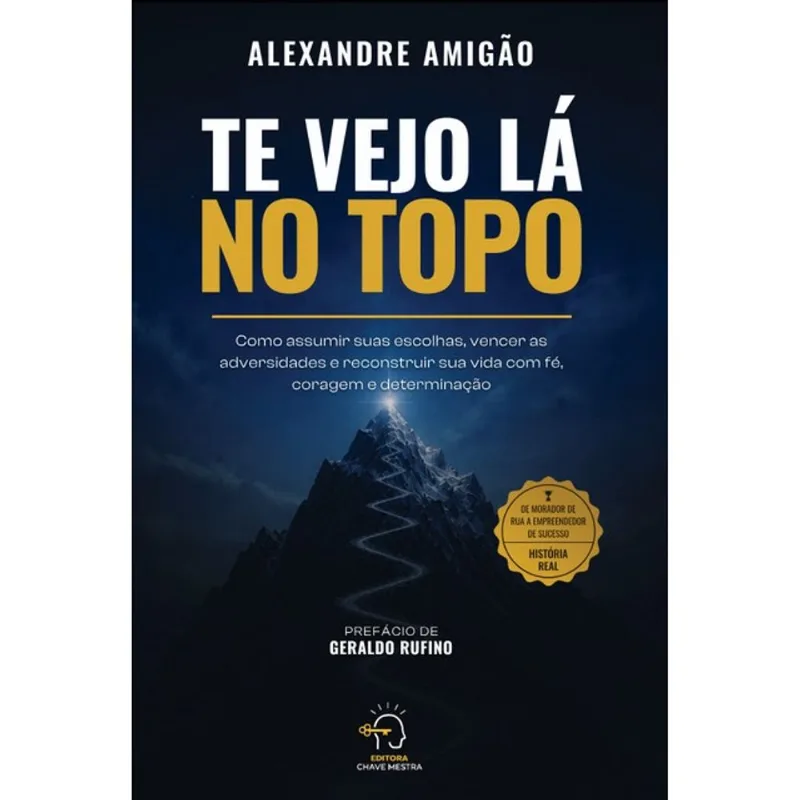 TE VEJO LÁ NO TOPO