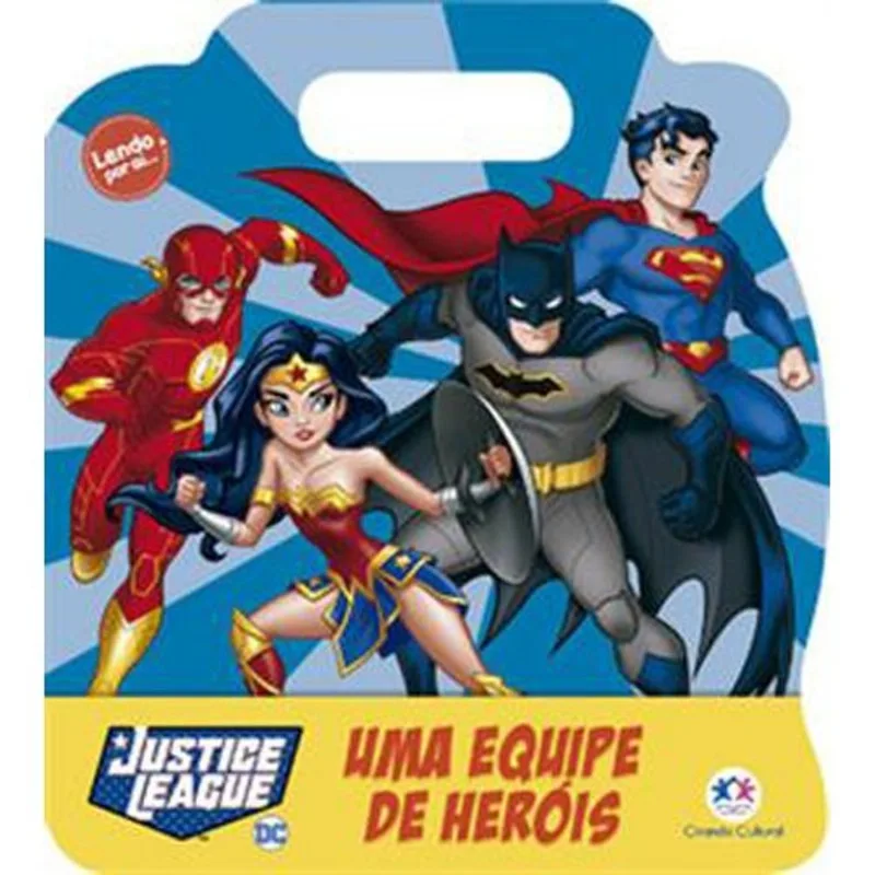 Livro Liga Da Justiça Uma Equipe De Heróis Ciranda Cultural (MP)