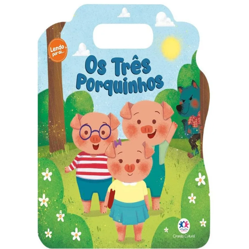 Livro Lendo Por Aí Os Três Porquinhos (MP)