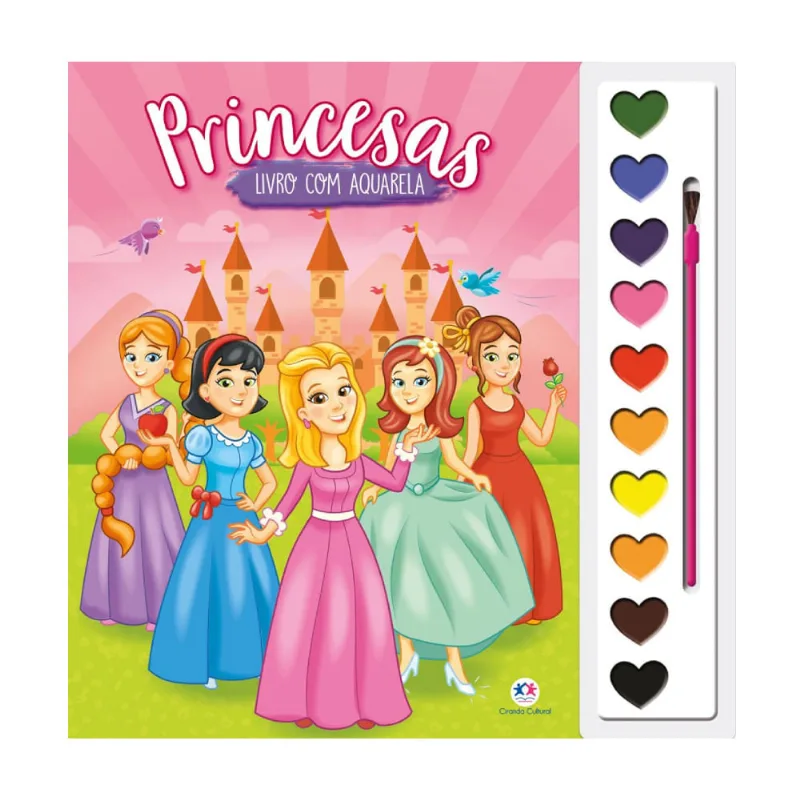 Livro Ciranda Aquarela Princesas