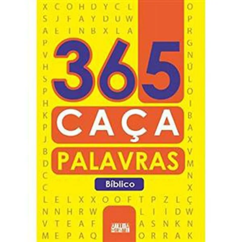 Livro 365 Caça-palavras Bíblico Ciranda Cultural (MP)