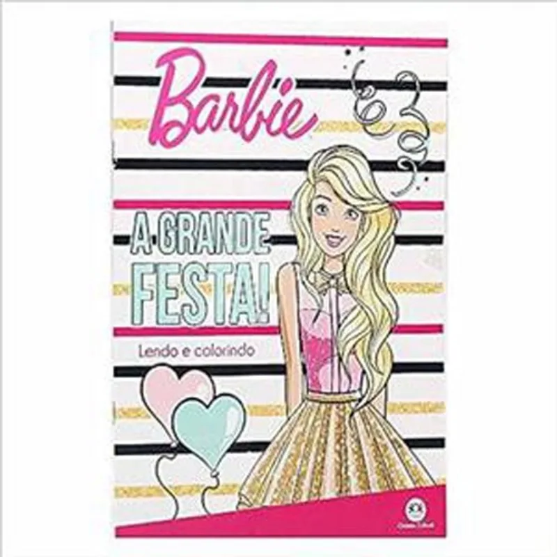 Livro Barbie A Grande Festa Ciranda Cultural (MP)