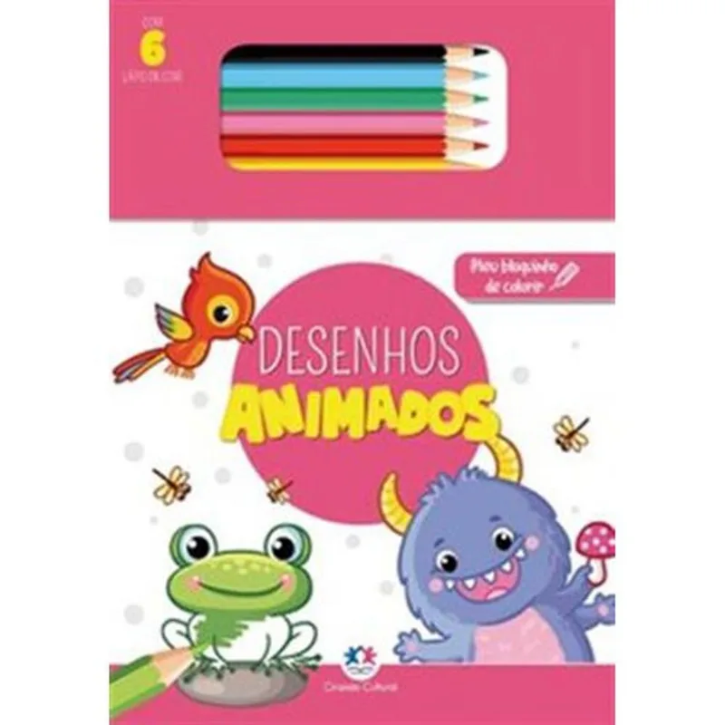Livro Desenhos Animados Ciranda Cultural (MP)