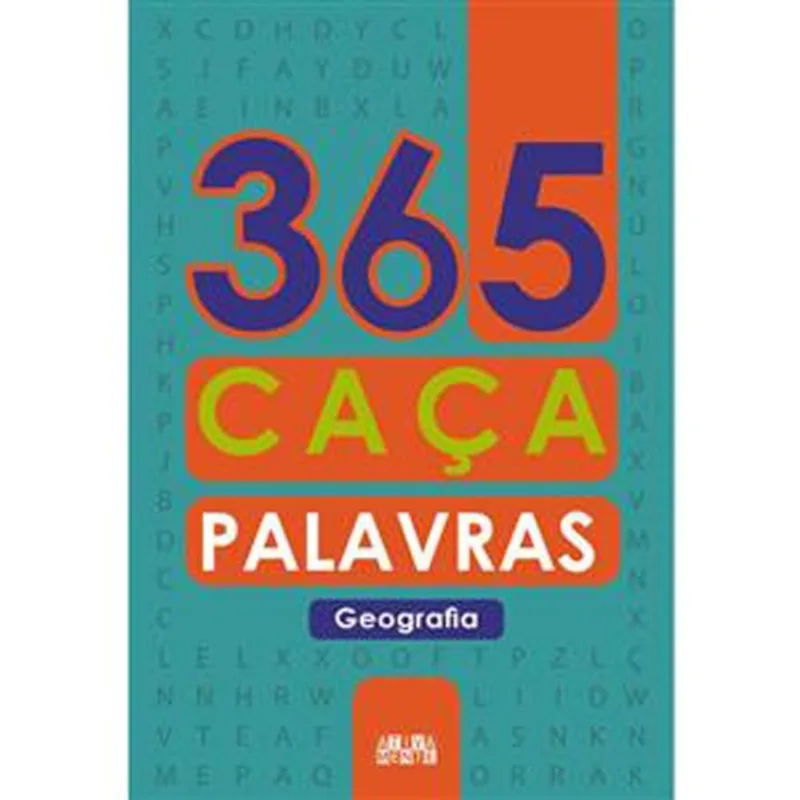 Livro 365 Caça-palavras Geografia Ciranda Cultural (MP)