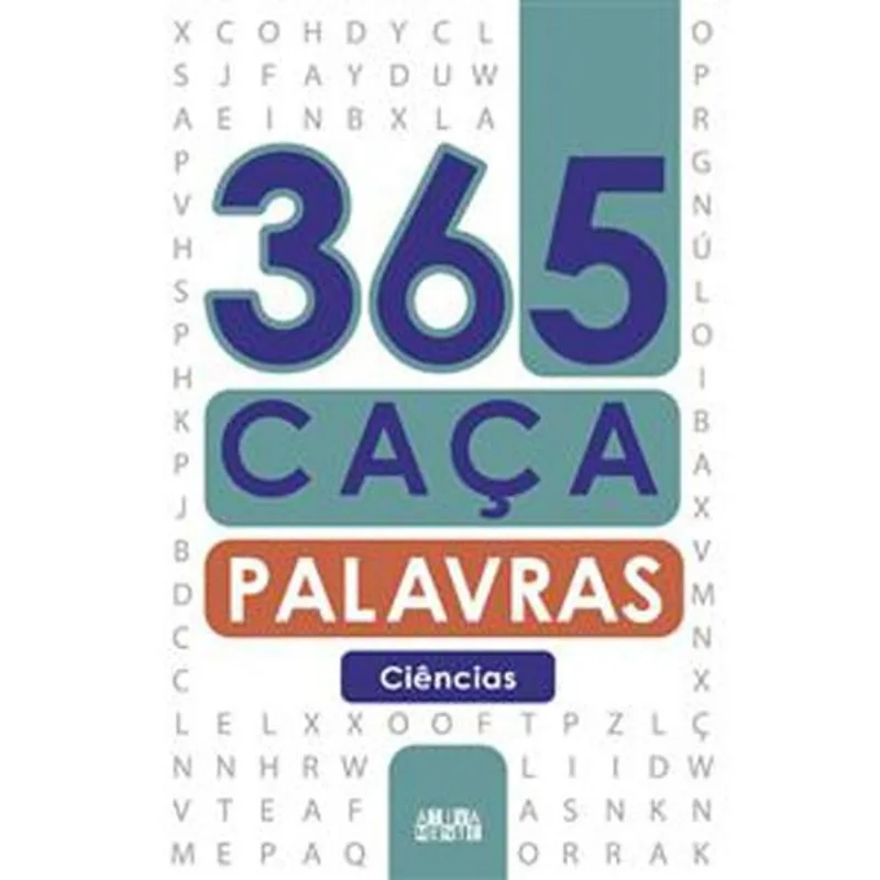 Livro 365 Caça-palavras Ciências Ciranda Cultural (MP)
