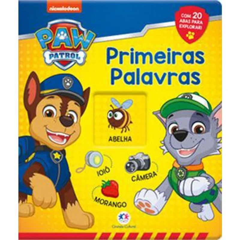 Livro Patrulha Canina Primeiras Palavras Ciranda Cultural (MP)