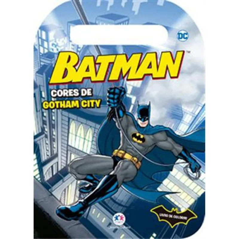 Livro Batman Cores De Gotham City Ciranda Cultural (MP)