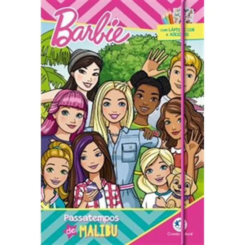 Livro Barbie Passatempos De Malibu Ciranda Cultural (MP)