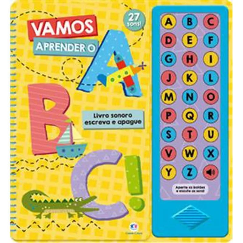 Livro Vamos Aprender O Abc Ciranda Cultural (MP)