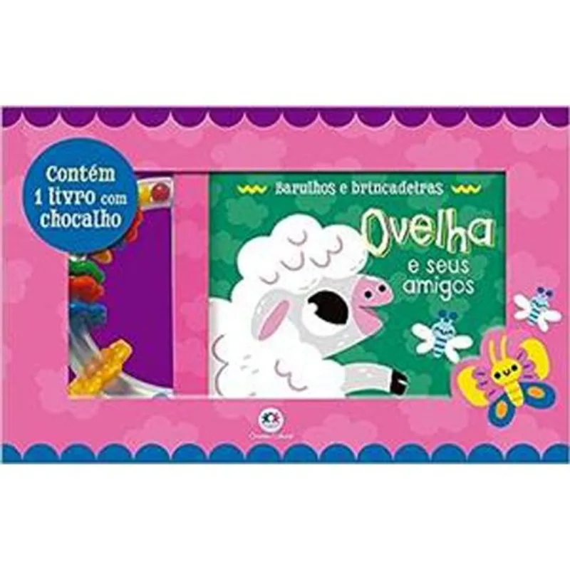 Livro Ovelha E Seus Amigos Contém 1 Livro Com Chocalho Ciranda Cultural (MP)