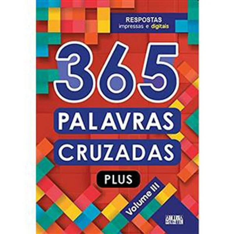 Livro 365 Palavras Cruzadas Plus Volume Iii Ciranda Cultural (MP)