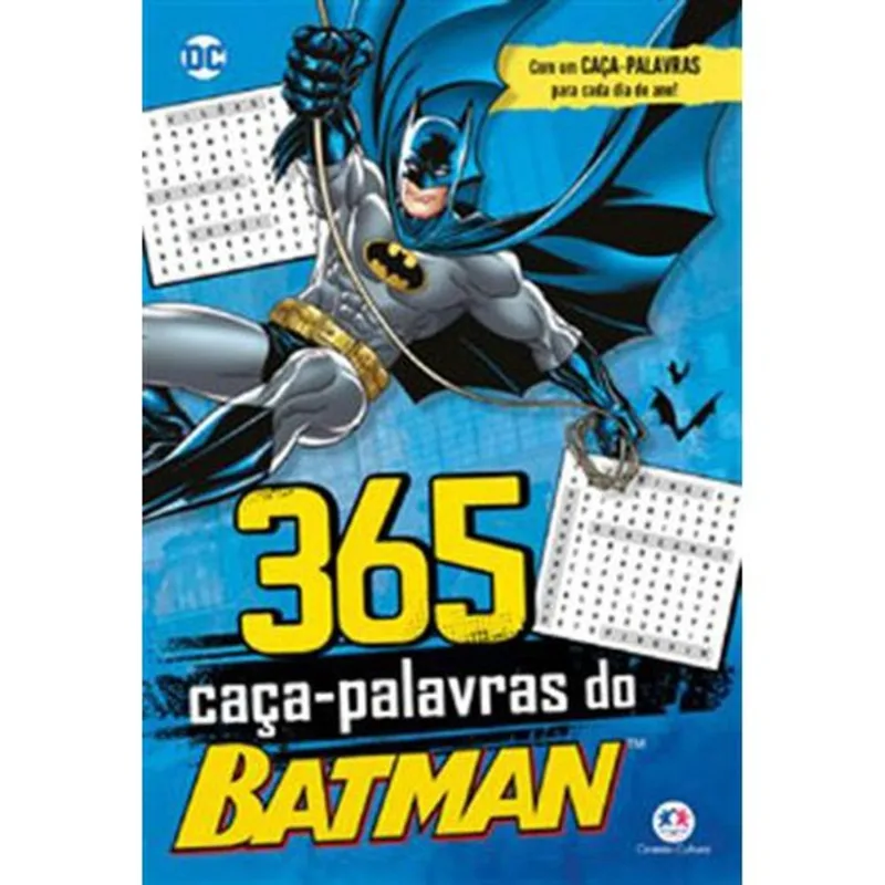Livro 365 Caça-palavras Do Batman Ciranda Cultural (MP)