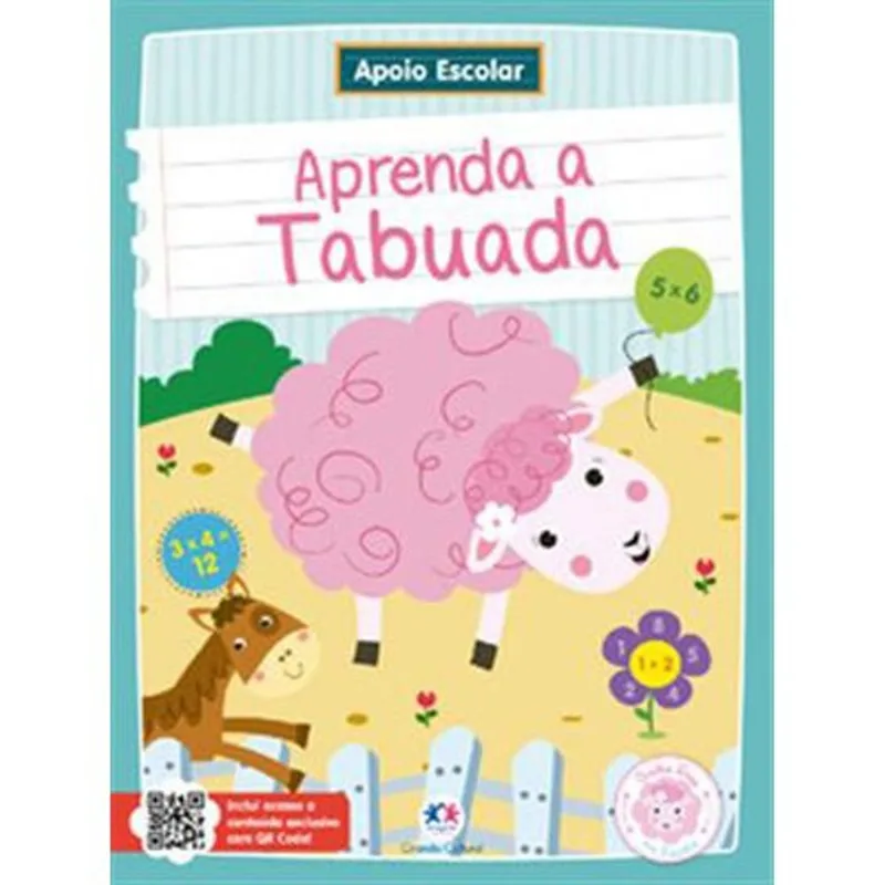 Livro Apoio Escolar Aprenda A Tabuada Ciranda Cultural (MP)
