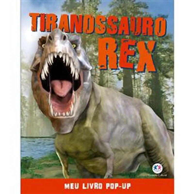 Livro Meu Livro Pop-up Tiranossauro Rex Ciranda Cultural (MP)