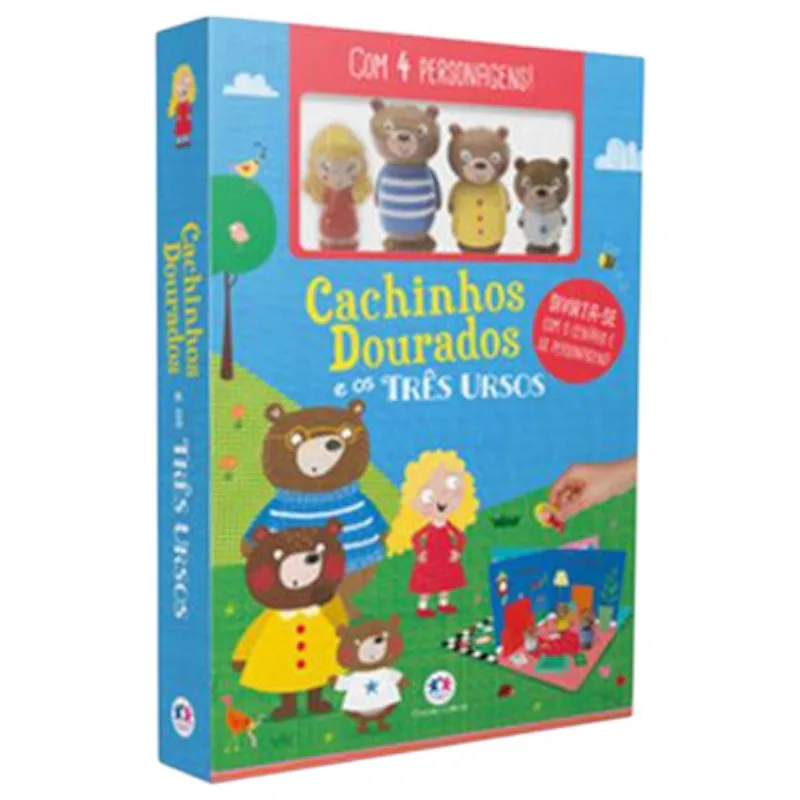 Livro Cachinhos Dourados E Os Três Ursos Ciranda Cultural (MP)