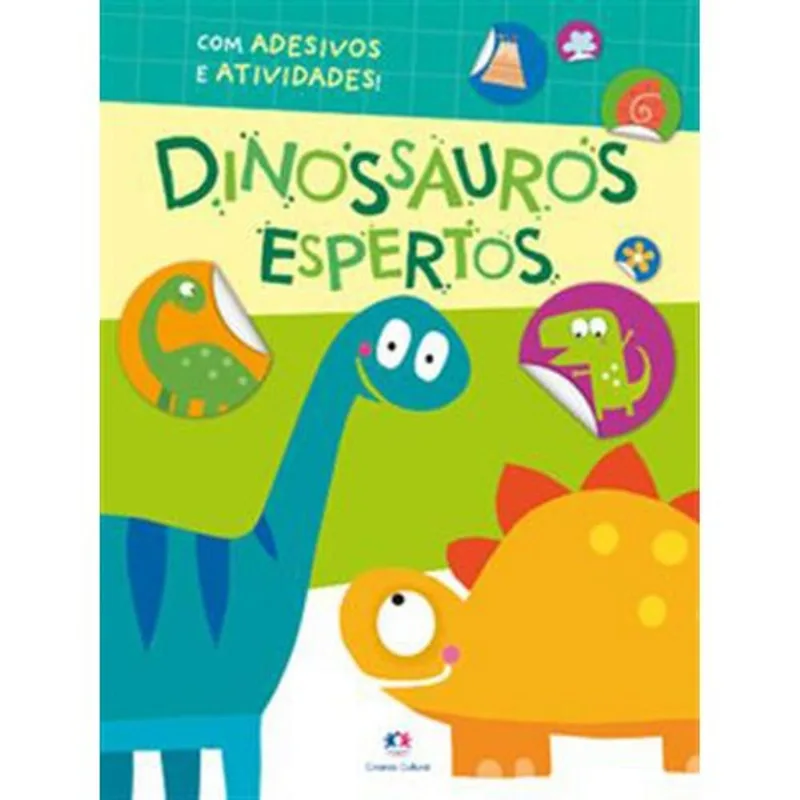 Livro Dinossauros Espertos Ciranda Cultural (MP)