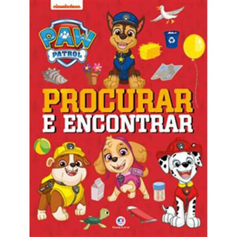 Livro Patrulha Canina Procurar E Encontrar Ciranda Cultural (MP)