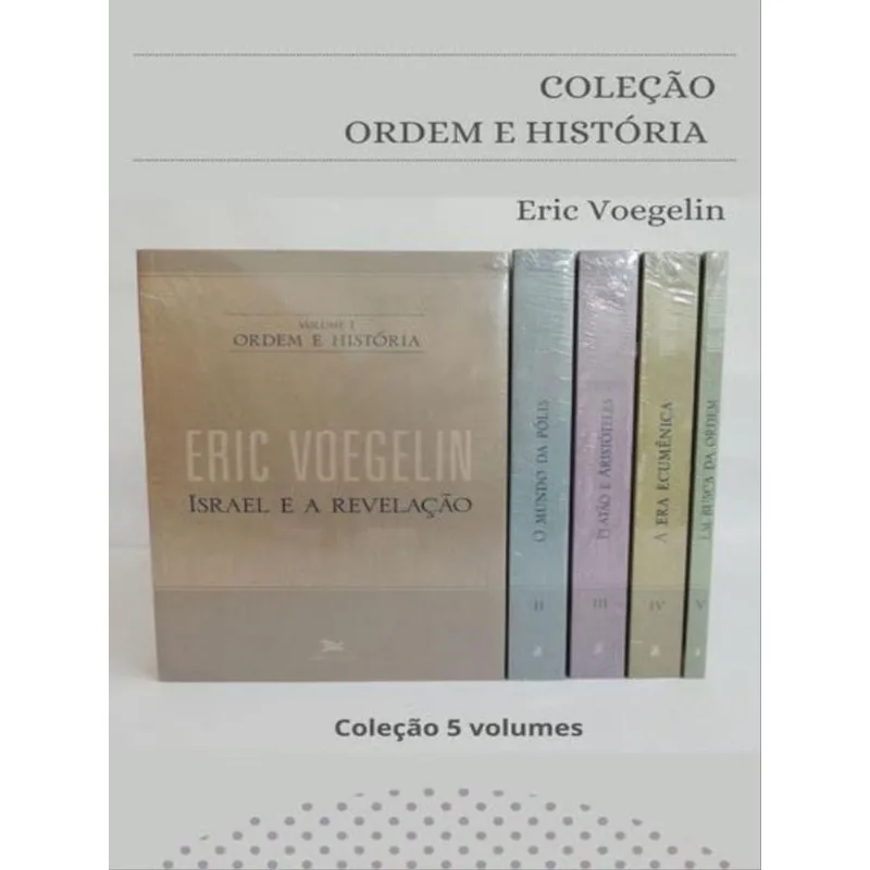 Ordem E História – Coleção 5 Volumes