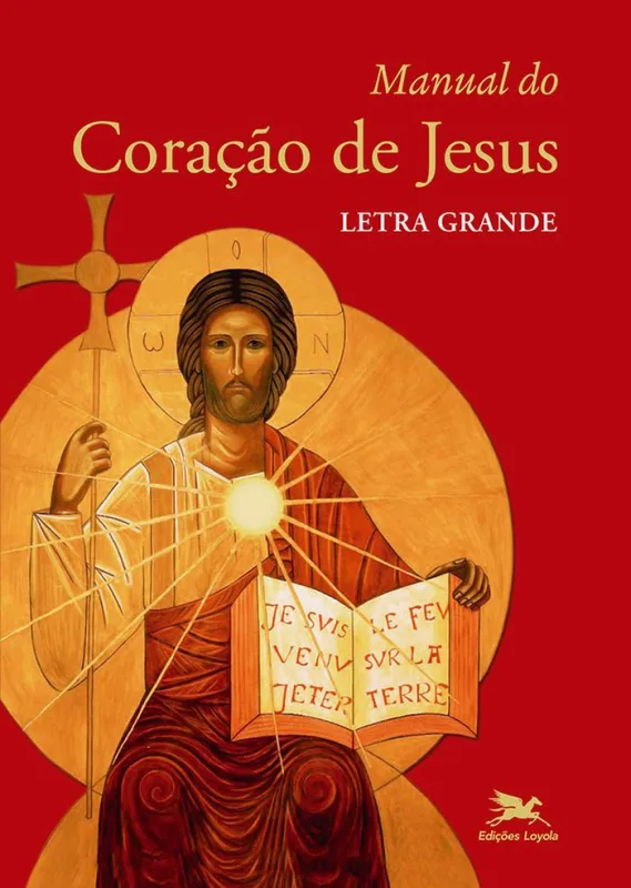 Manual Do Coração De Jesus - Letra Grande (Capa Cristal) - LC - Livros