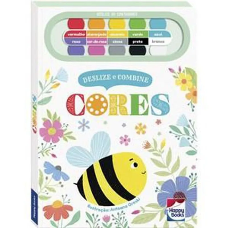 Livro Deslize E Combine: Cores? Happy Books (MP)