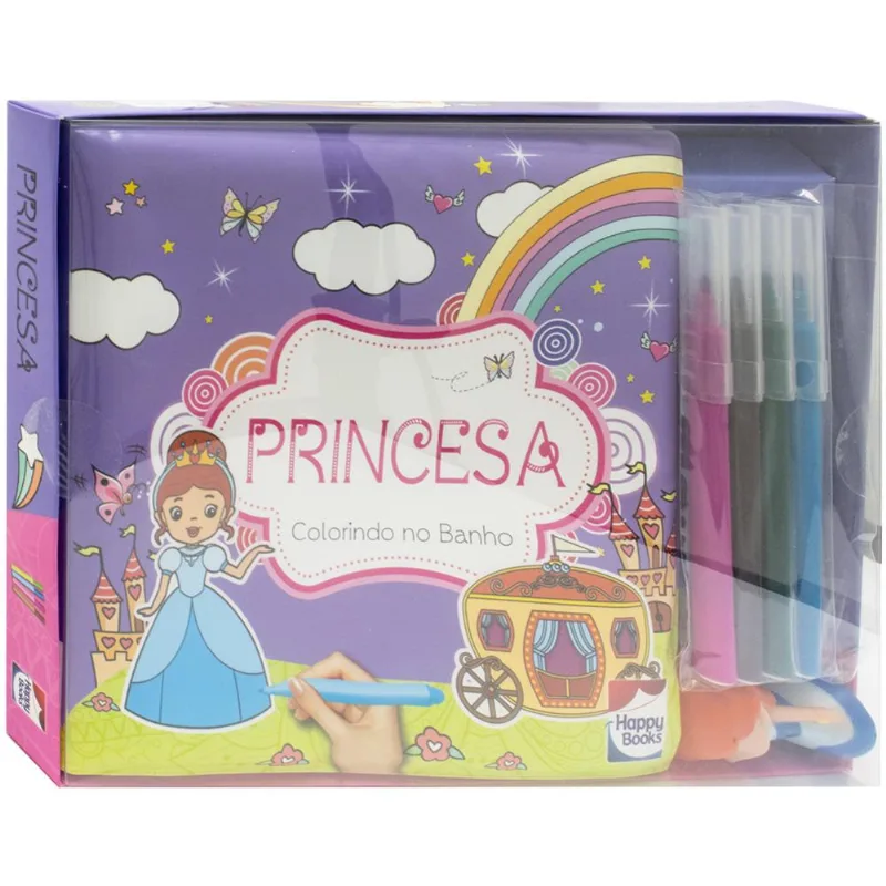 Colorindo No Banho - Princesa
